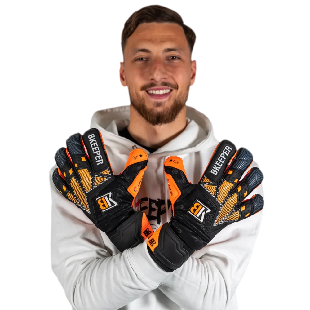 Bkeeper ASUNA #25 Orange Goalkeeper Gloves