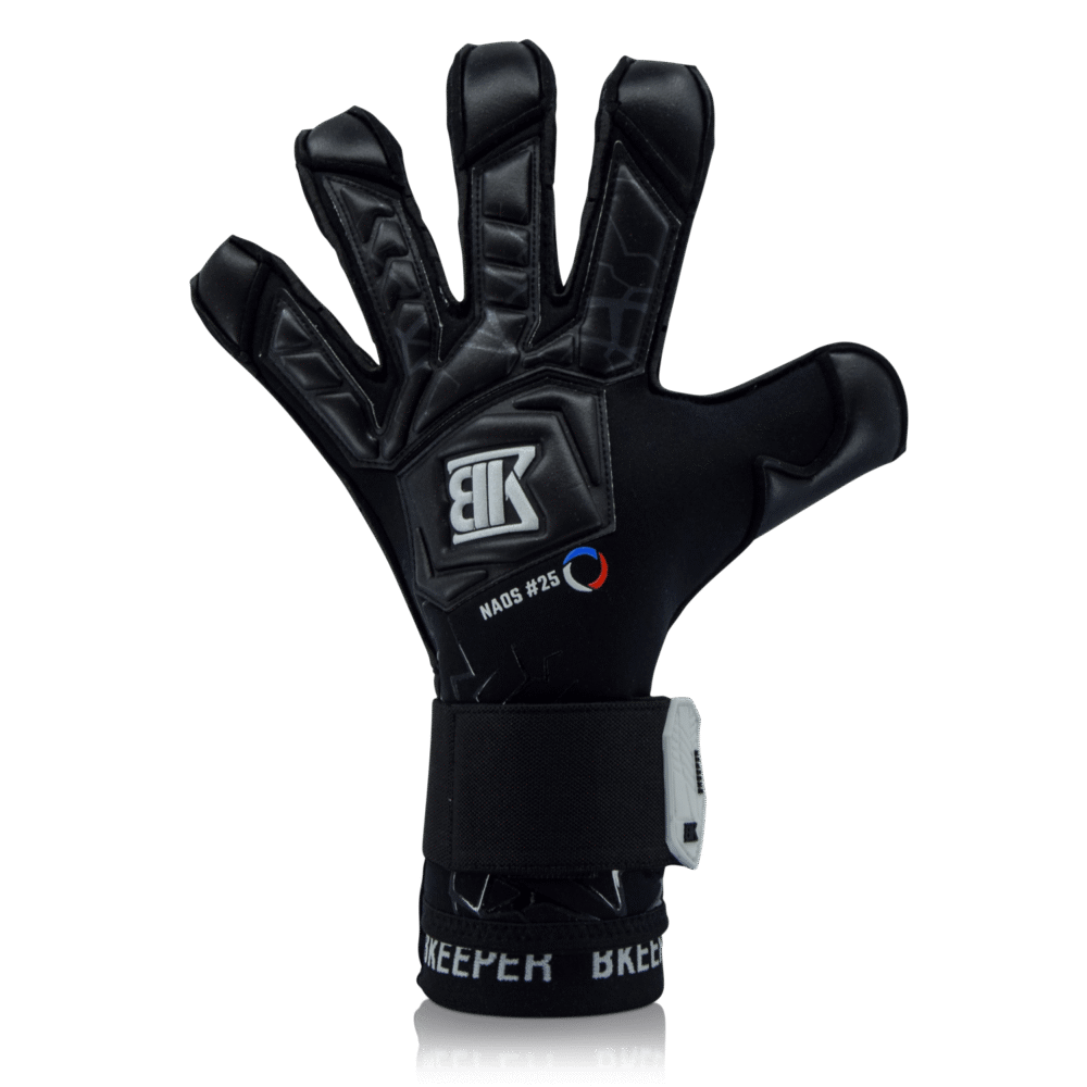 Bkeeper NAOS #25 Black Goalkeeper Gloves (Adult)