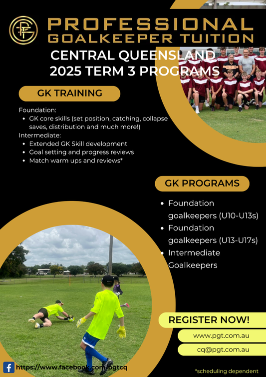 PGT-CQ Term 3 Training Sessions - Goalkeepers