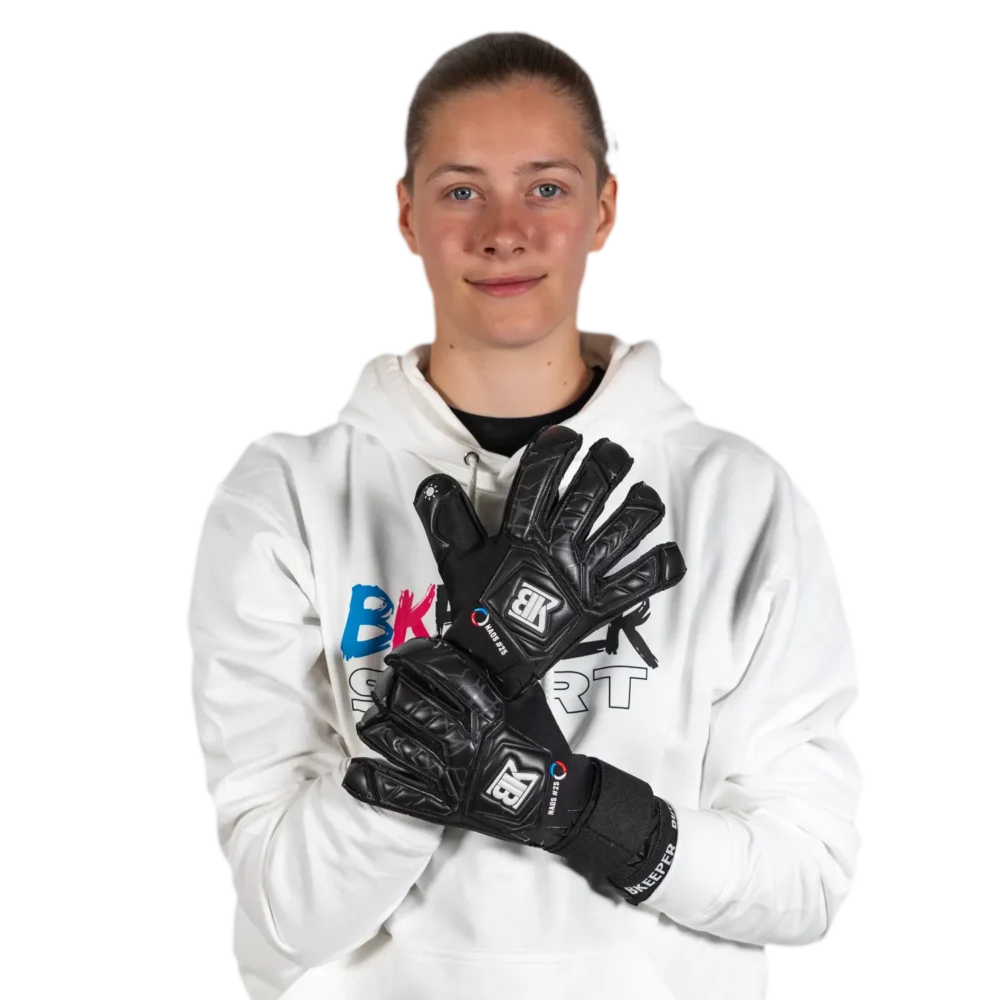 Bkeeper NAOS #25 Black Goalkeeper Gloves (Adult)