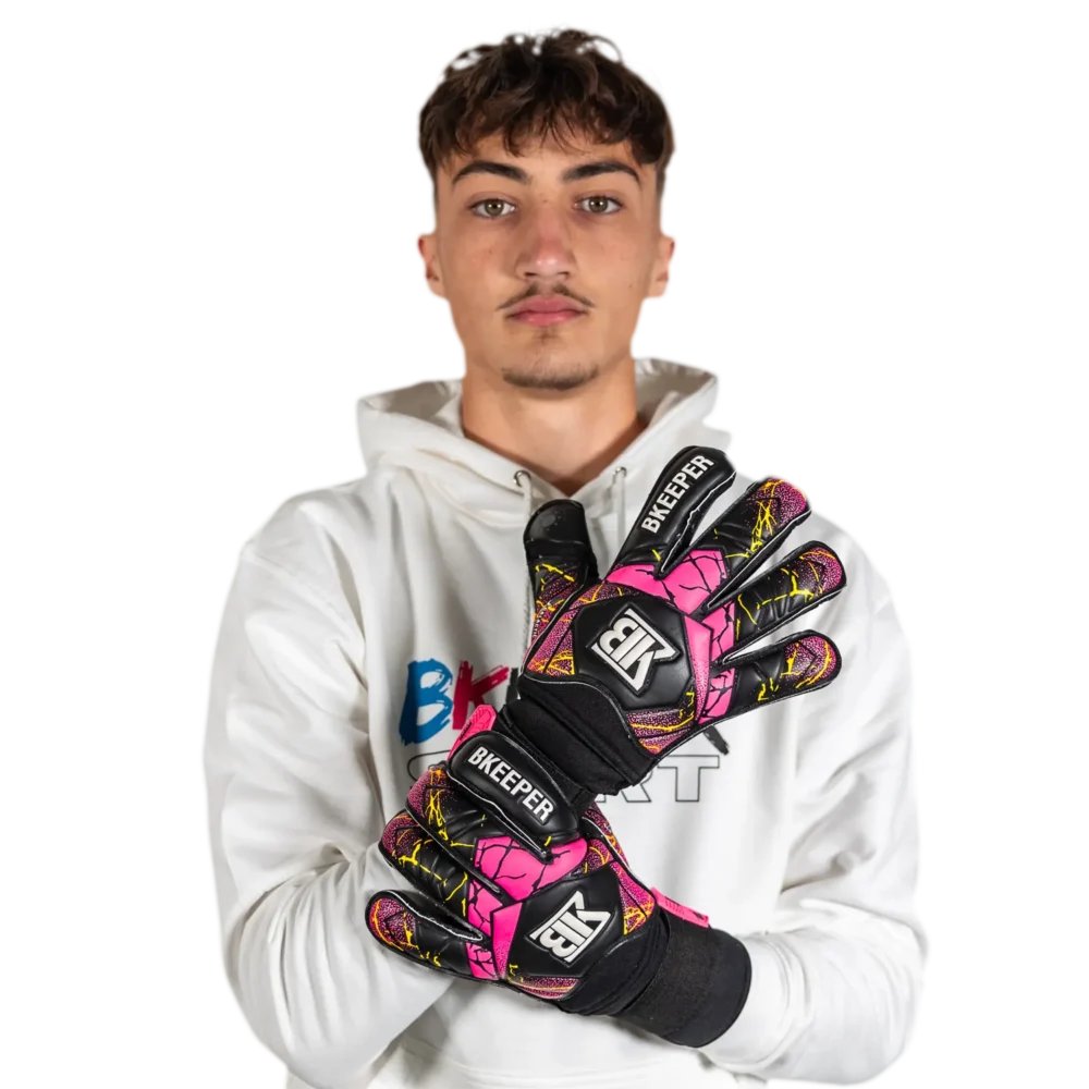 Bkeeper GALACTIC #25 Black Goalkeeper Gloves - Adult