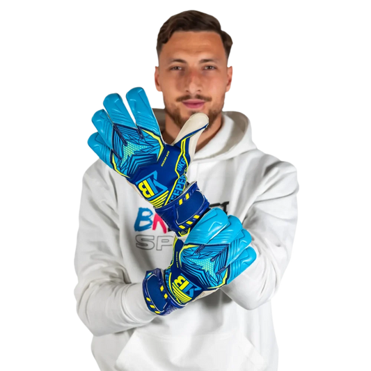 Bkeeper ANZAR #25 Blue Goalkeeper Gloves (Adult)