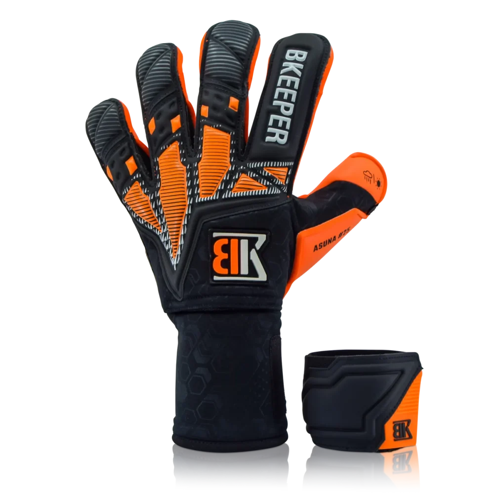 Bkeeper ASUNA #25 Orange Goalkeeper Gloves