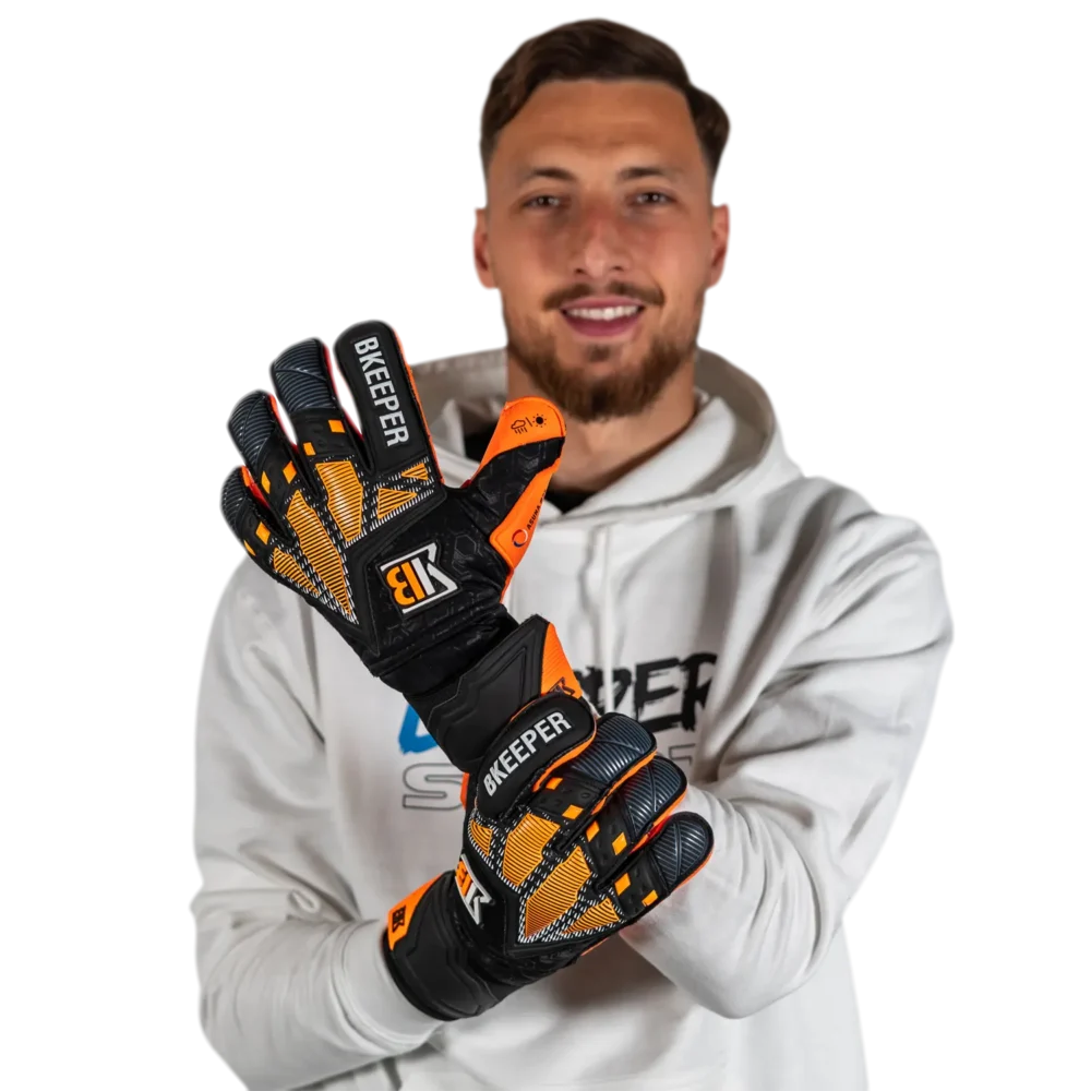 Bkeeper ASUNA #25 Orange Goalkeeper Gloves
