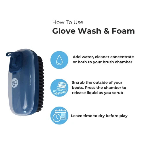 Glove Gly Clean Kick Pump Brush