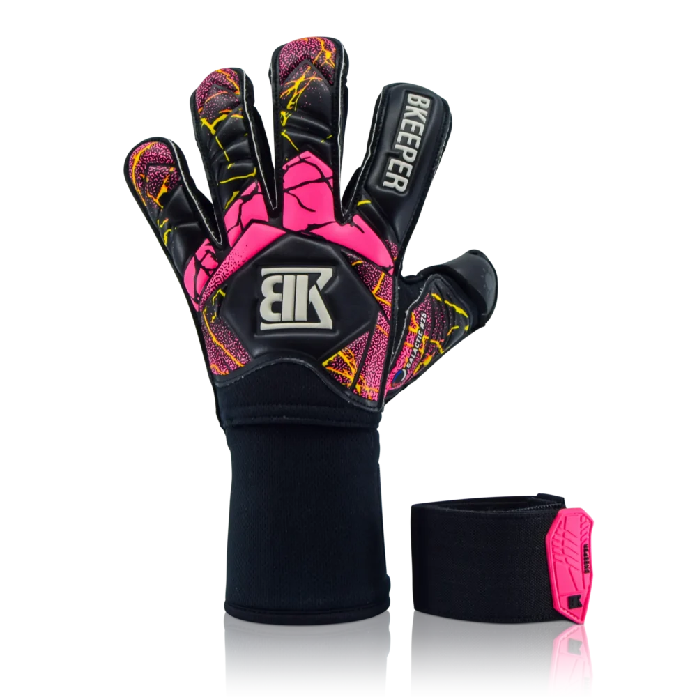 Bkeeper GALACTIC #25 Black Goalkeeper Gloves - Adult