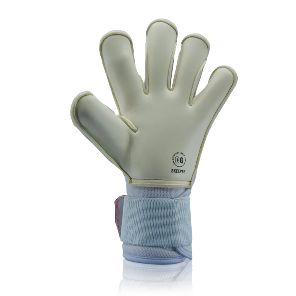 Bkeeper GALACTIC #25 White Goalkeeper Gloves (Adult)