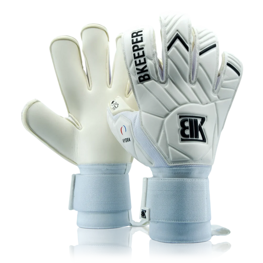 Bkeeper HYDRA White Goalkeeper Gloves (Adult)