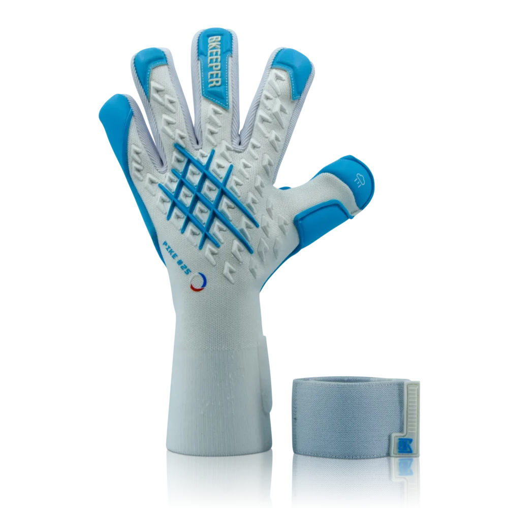 Bkeeper PIKE #25 Aqua Goalkeeper Gloves (Adult)