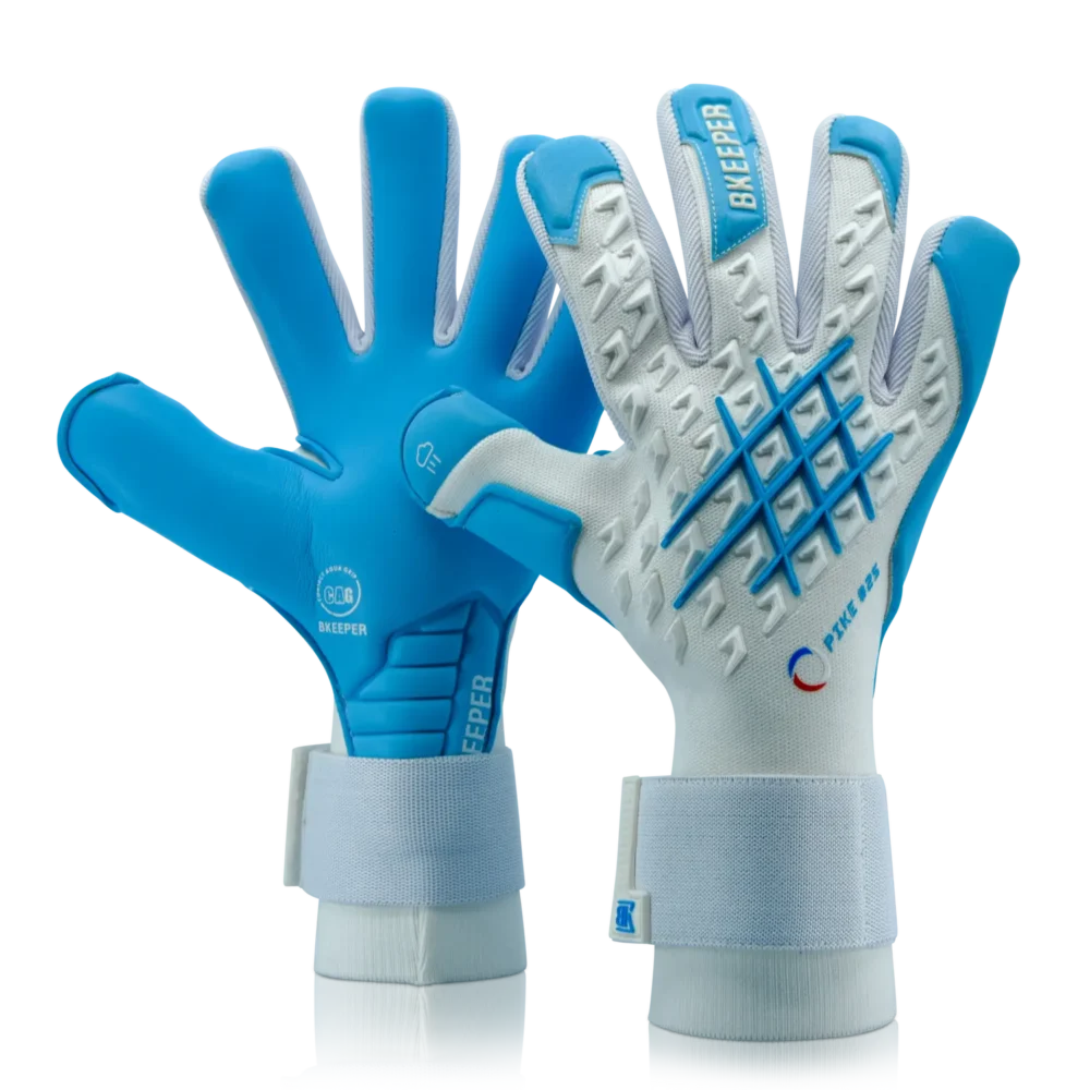 Bkeeper PIKE #25 Aqua Goalkeeper Gloves (Adult)