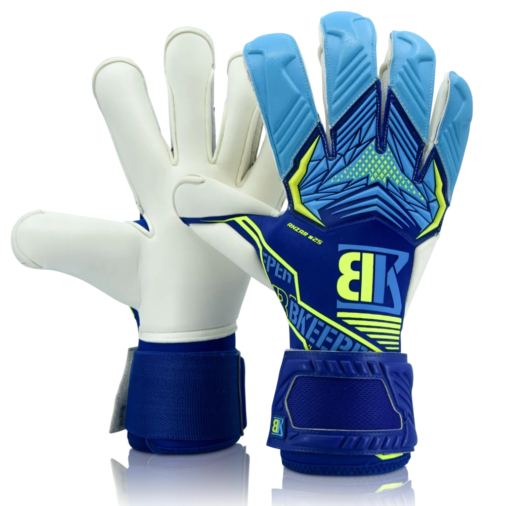 Bkeeper ANZAR #25 Blue Goalkeeper Gloves (Adult)