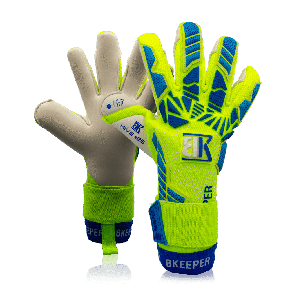 BKeeper HIVE #26 Yellow Goalkeeper Gloves