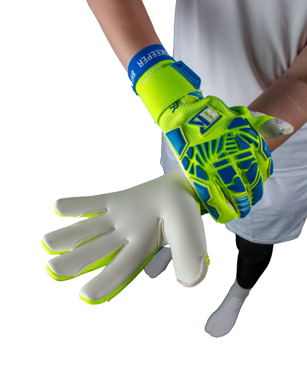 BKeeper HIVE #26 Yellow Goalkeeper Gloves