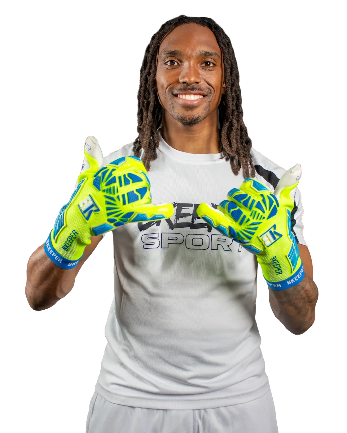 BKeeper HIVE #26 Yellow Goalkeeper Gloves