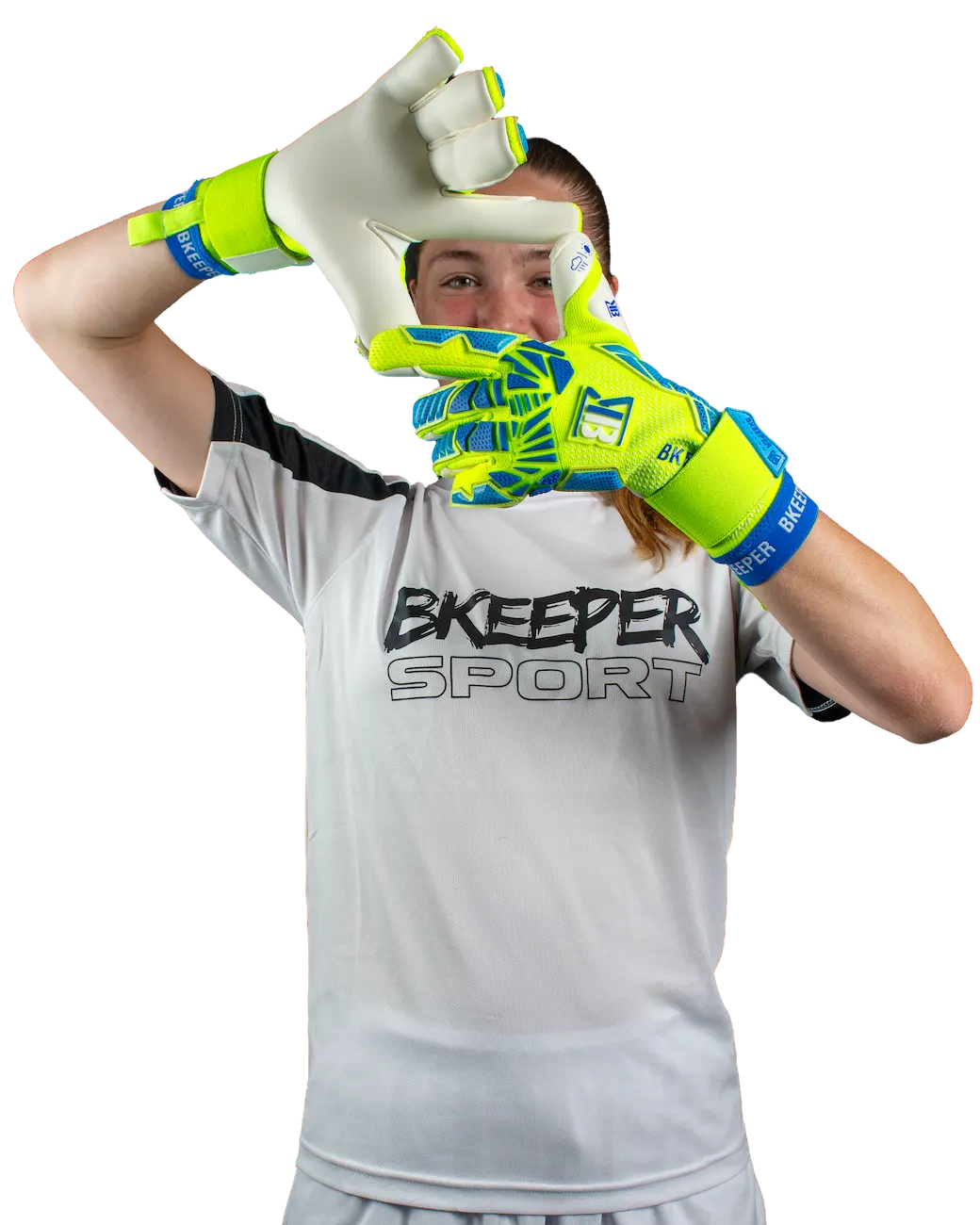 BKeeper HIVE #26 Yellow Goalkeeper Gloves