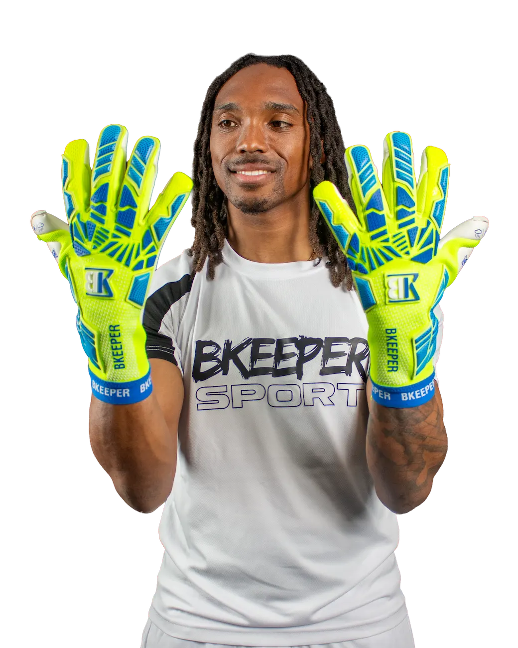 BKeeper HIVE #26 Yellow Goalkeeper Gloves