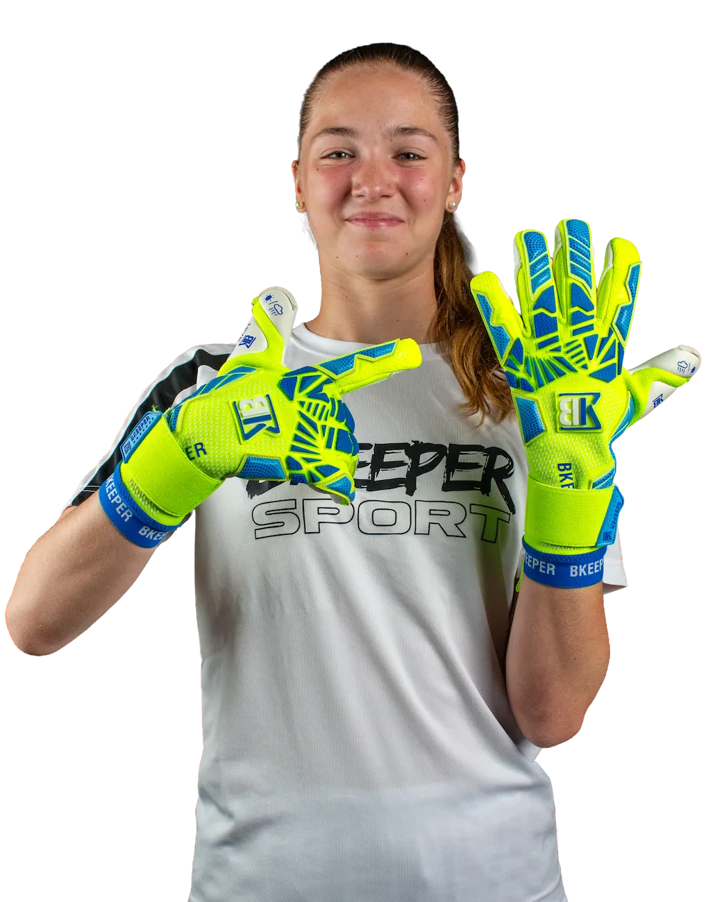 BKeeper HIVE #26 Yellow Goalkeeper Gloves