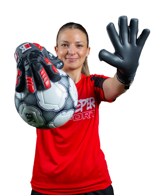BKeeper HIVE #26 Red Goalkeeper Gloves
