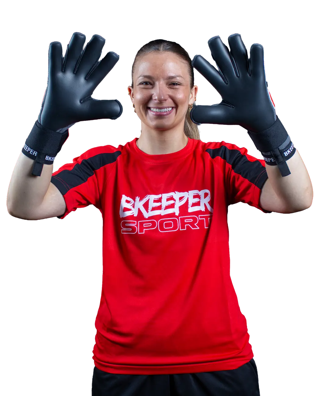 BKeeper HIVE #26 Red Goalkeeper Gloves