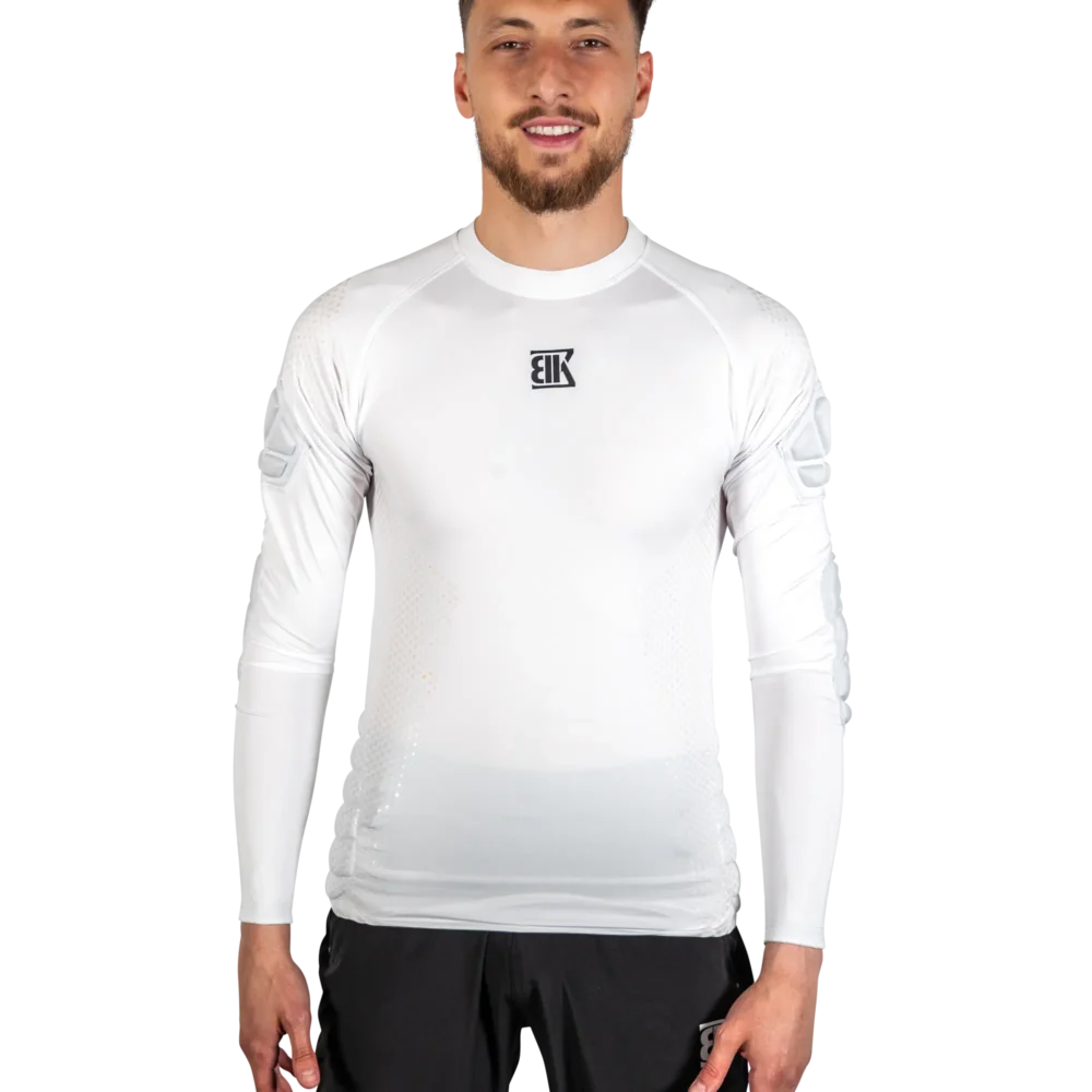 Bkeeper Reinforced Compression Base Layer (White) Technical Clothing