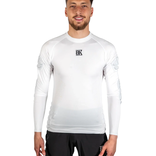 Bkeeper Reinforced Compression Base Layer (White) Technical Clothing