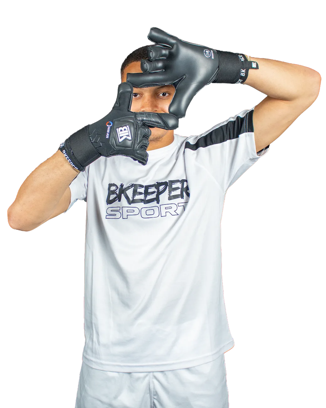 Bkeeper NAOS #25 Black Goalkeeper Gloves (Adult)