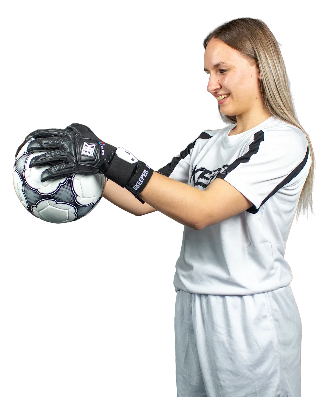 Bkeeper NAOS #25 Black Goalkeeper Gloves (Adult)