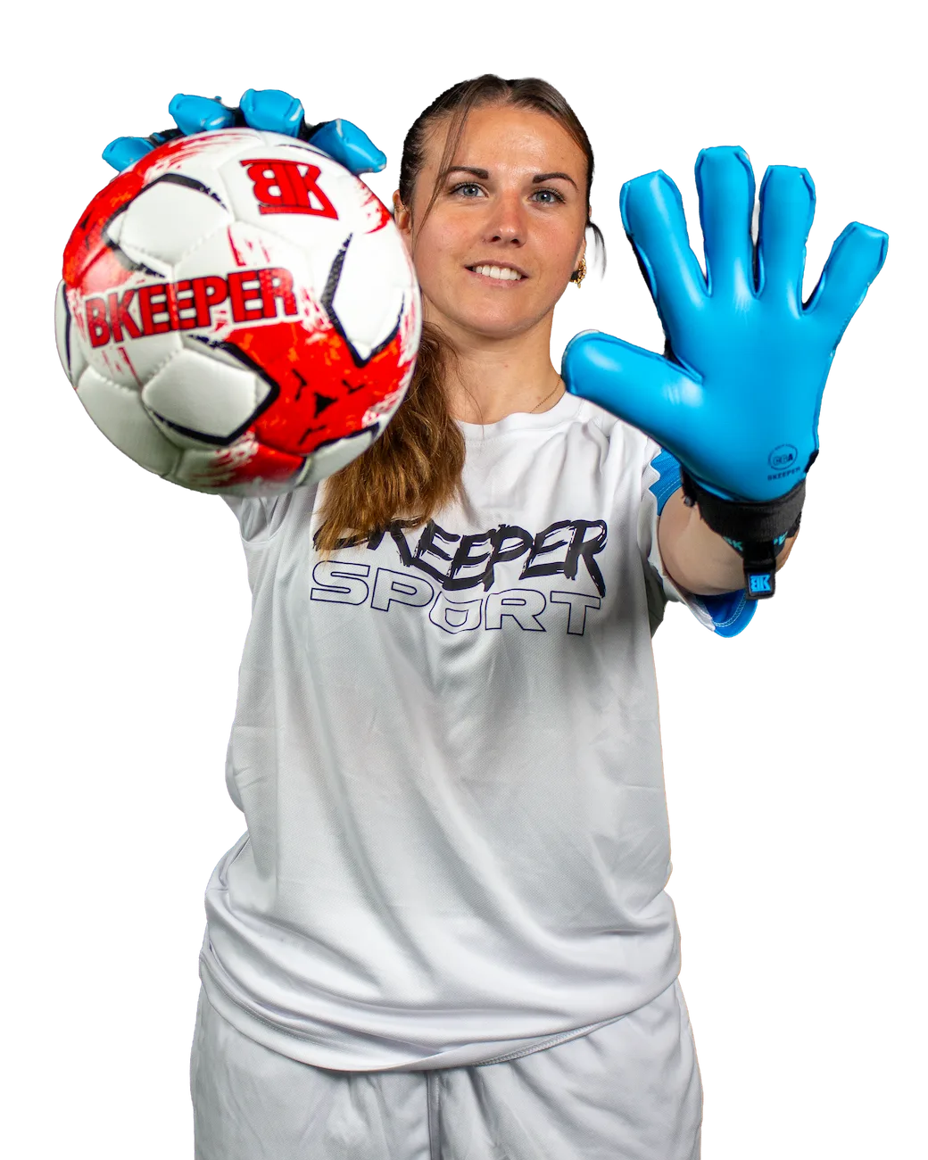 Bkeeper NAOS #26 Aqua Goalkeeper Gloves (Adult)