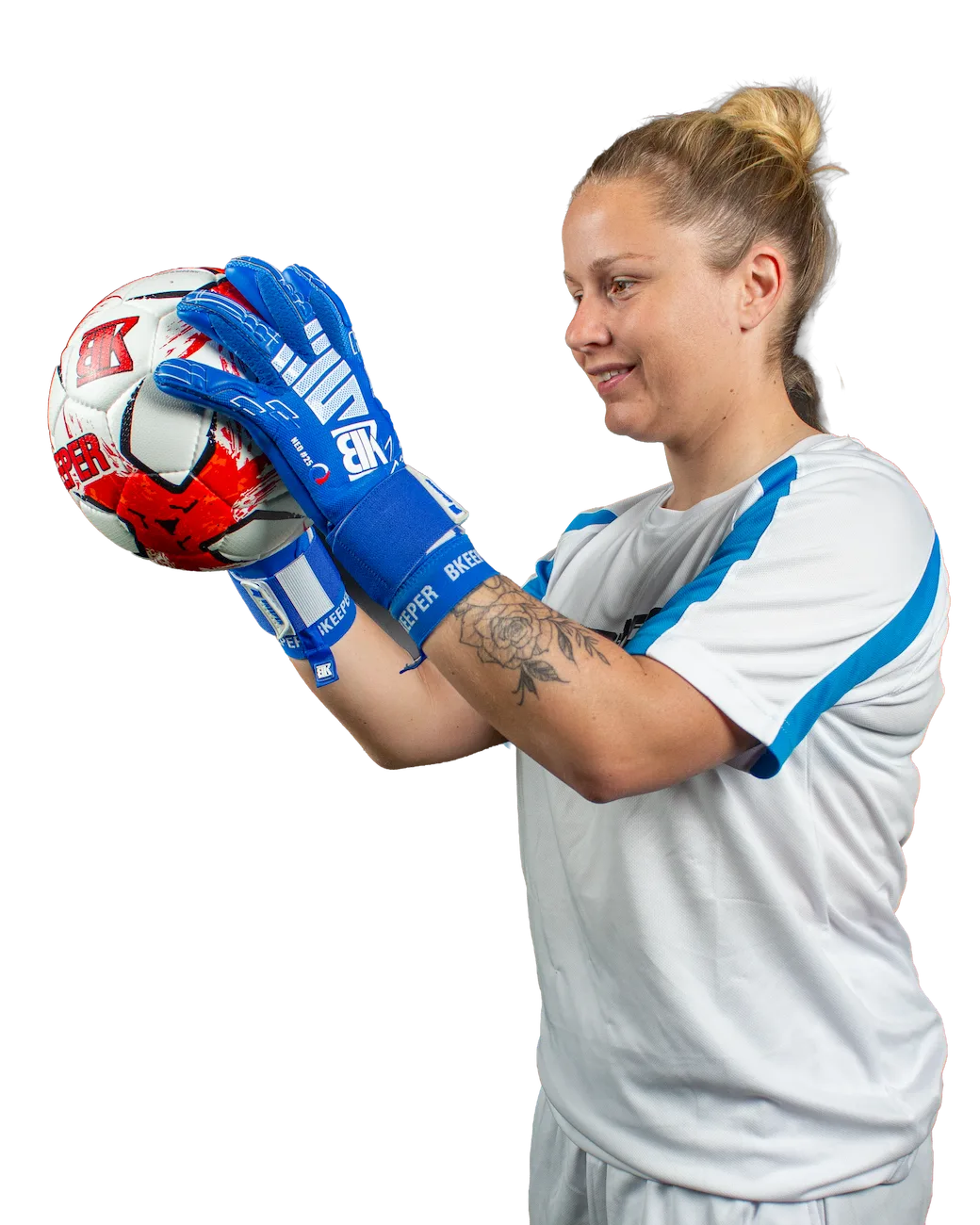 Bkeeper NEO #25 Aqua Goalkeeper Gloves (Adult)