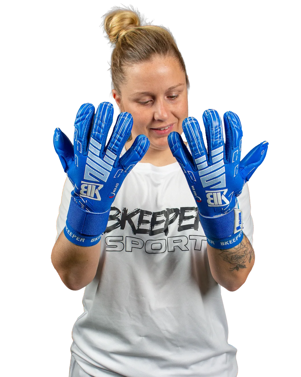 Bkeeper NEO #25 Aqua Goalkeeper Gloves (Adult)