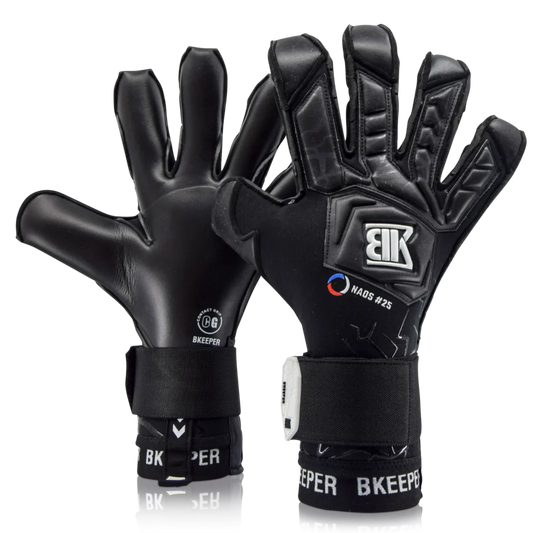 Bkeeper NAOS #25 Black Goalkeeper Gloves (Adult)