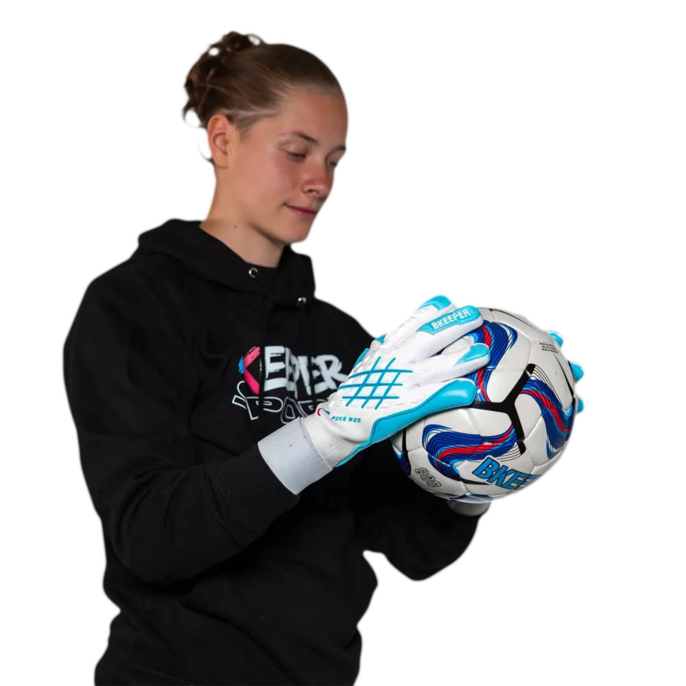 Bkeeper PIKE #25 Aqua Goalkeeper Gloves (Adult)