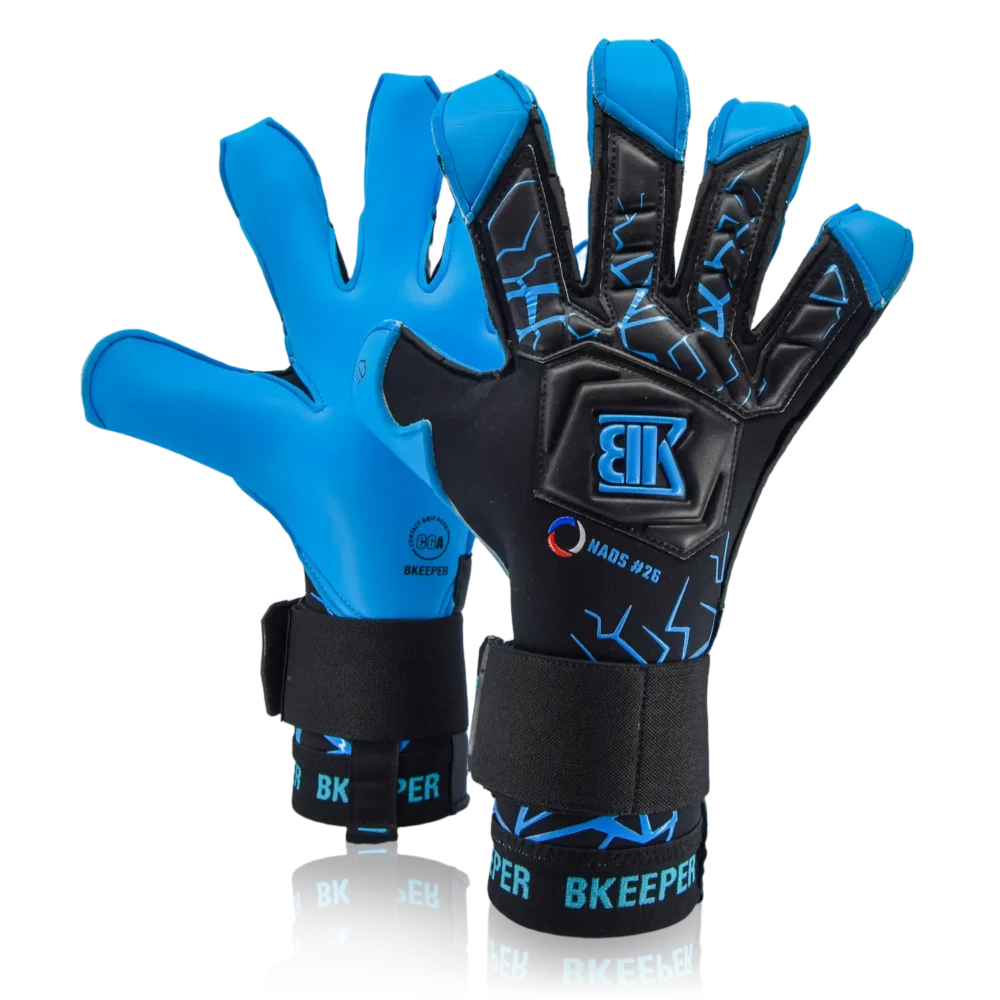 Bkeeper NAOS #26 Aqua Goalkeeper Gloves (Adult)