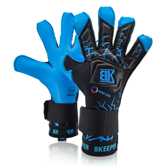 Bkeeper NAOS #26 Aqua Goalkeeper Gloves (Adult)