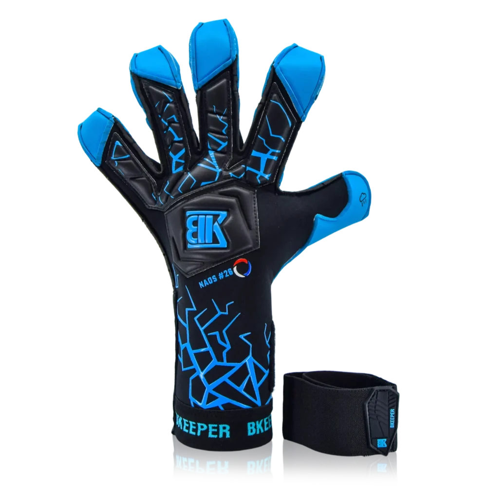 Bkeeper NAOS #26 Aqua Goalkeeper Gloves (Adult)