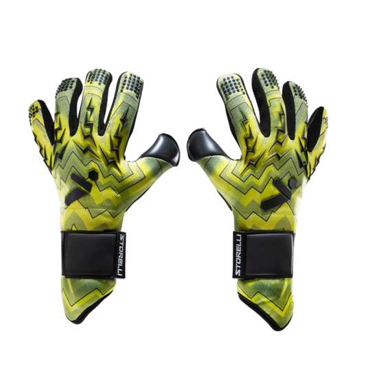 Storelli Lightning Goalkeeper Gloves - Yellow