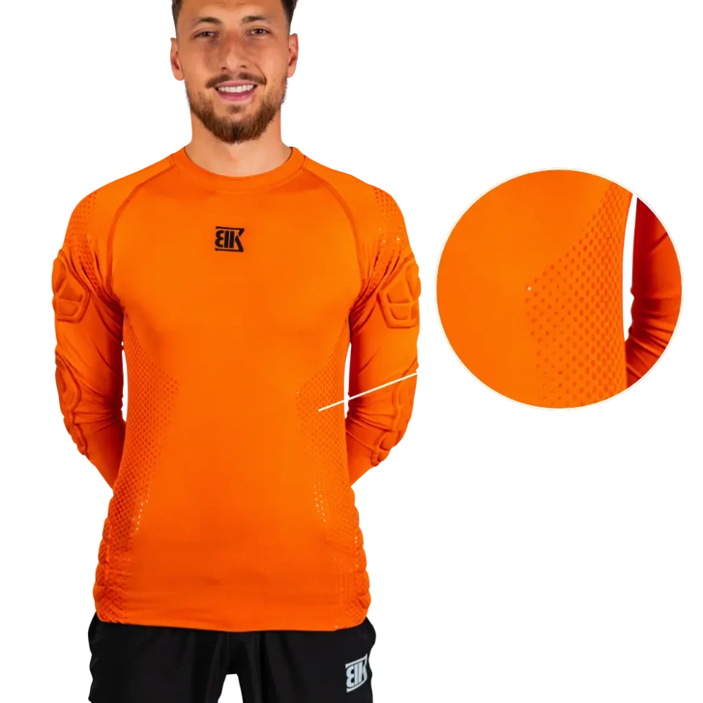 Bkeeper Reinforced Compression Base Layer (Orange) Technical Clothing