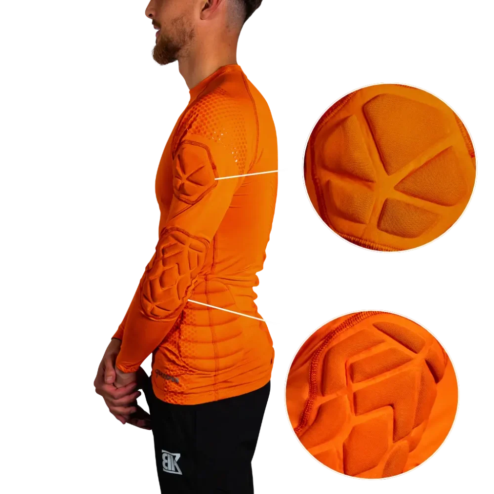 Bkeeper Reinforced Compression Base Layer (Orange) Technical Clothing